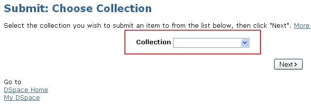 Choose a collection